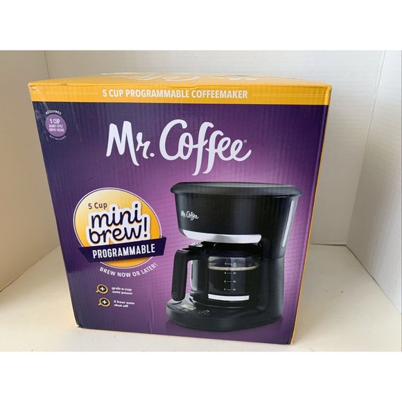 Mr. Coffee Kitchen Mr Coffee 5cup Programmable Coffee Maker 25 Oz